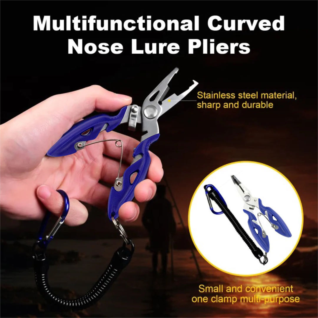 Fishing Pliers - Multifunctional Curved Mouth Road Sub Pliers