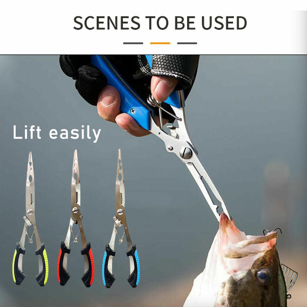 Used Fishing Equipment Near Me - Stainless Steel Fishing Pliers Multi Functional