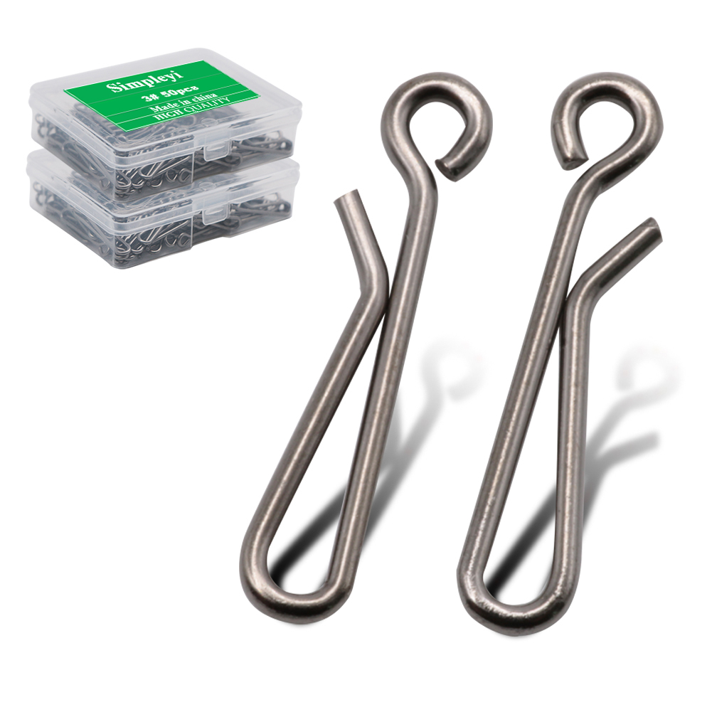 Fishing Equipment For Beginners - 50pcs/box Bearing Lock Rolling Swivel Pin