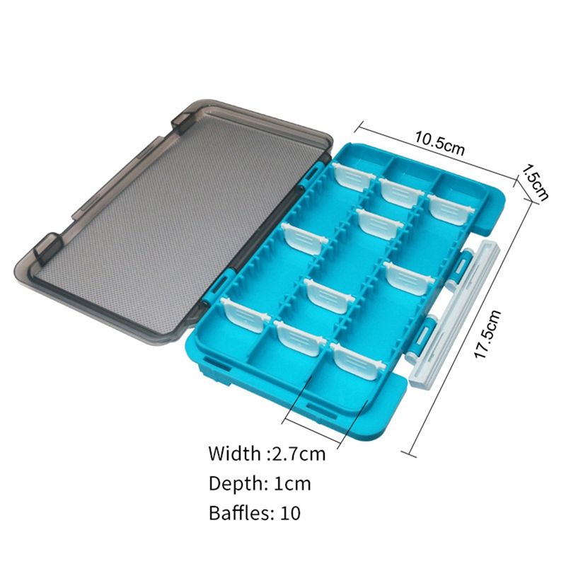 POPULAR-5 PCS Fishing Lure Box - Tackle Box ulasan dan harga