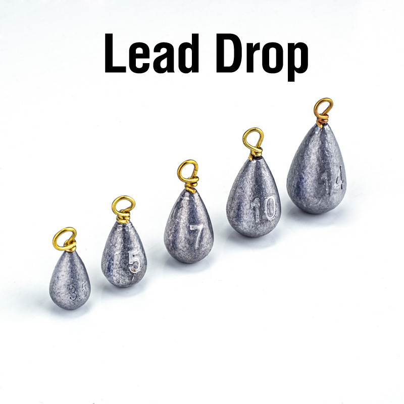 22Pcs/Box Fishing Sinkers Drop - Tackle Box ulasan dan harga