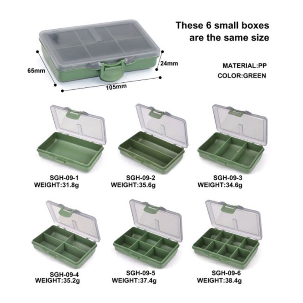4/8grids Separate Storage Box, - Fishing Equipment Storage ulasan dan harga
