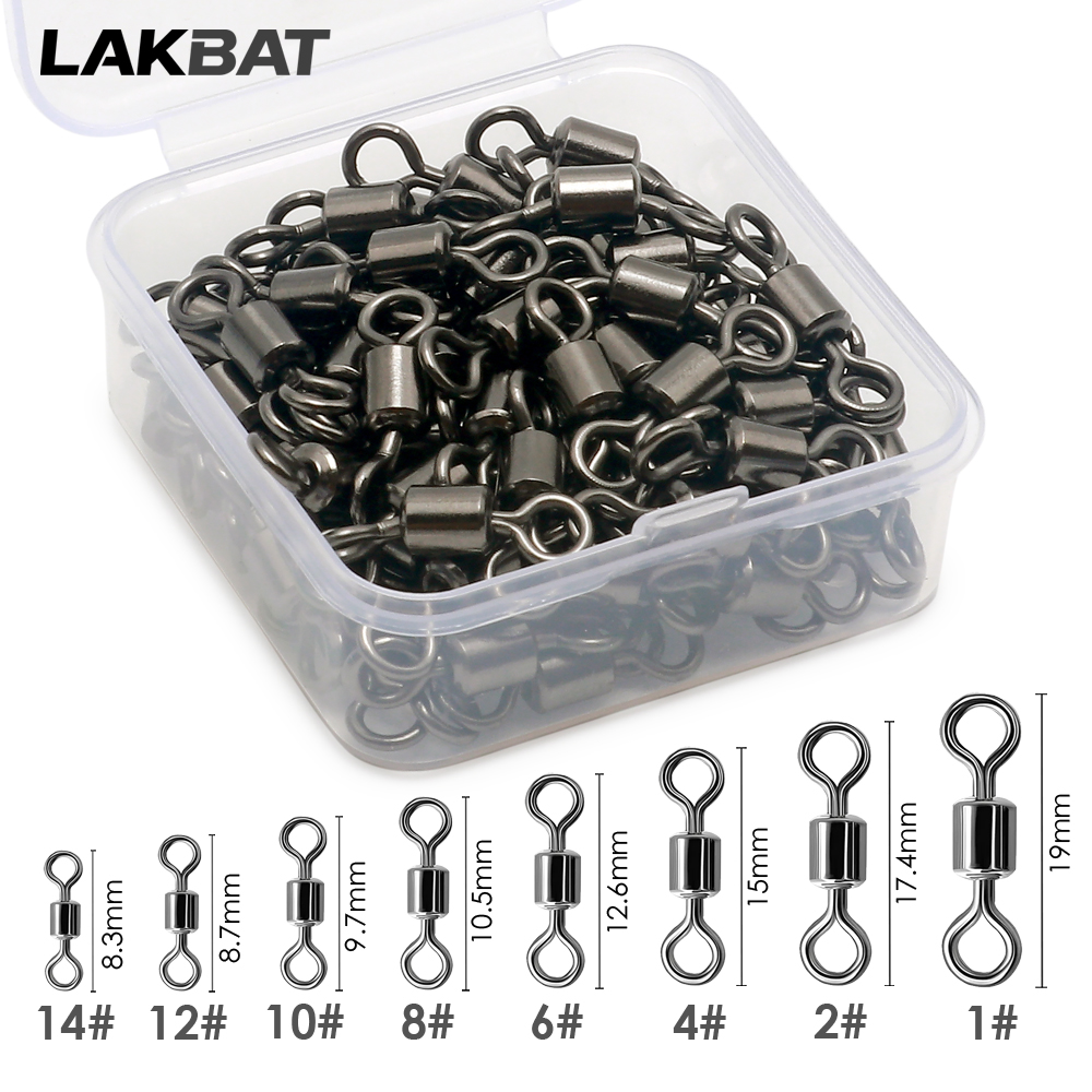 100PCS Stainless Steel Fishing - Tackle Box ulasan dan harga