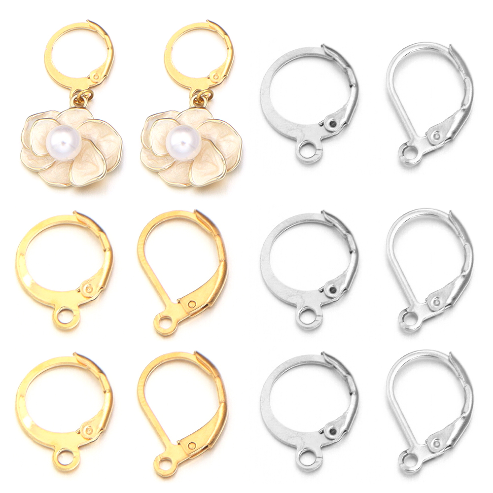 20pcs/lot Stainless Steel Ear  - Circle Hook Set ulasan dan harga