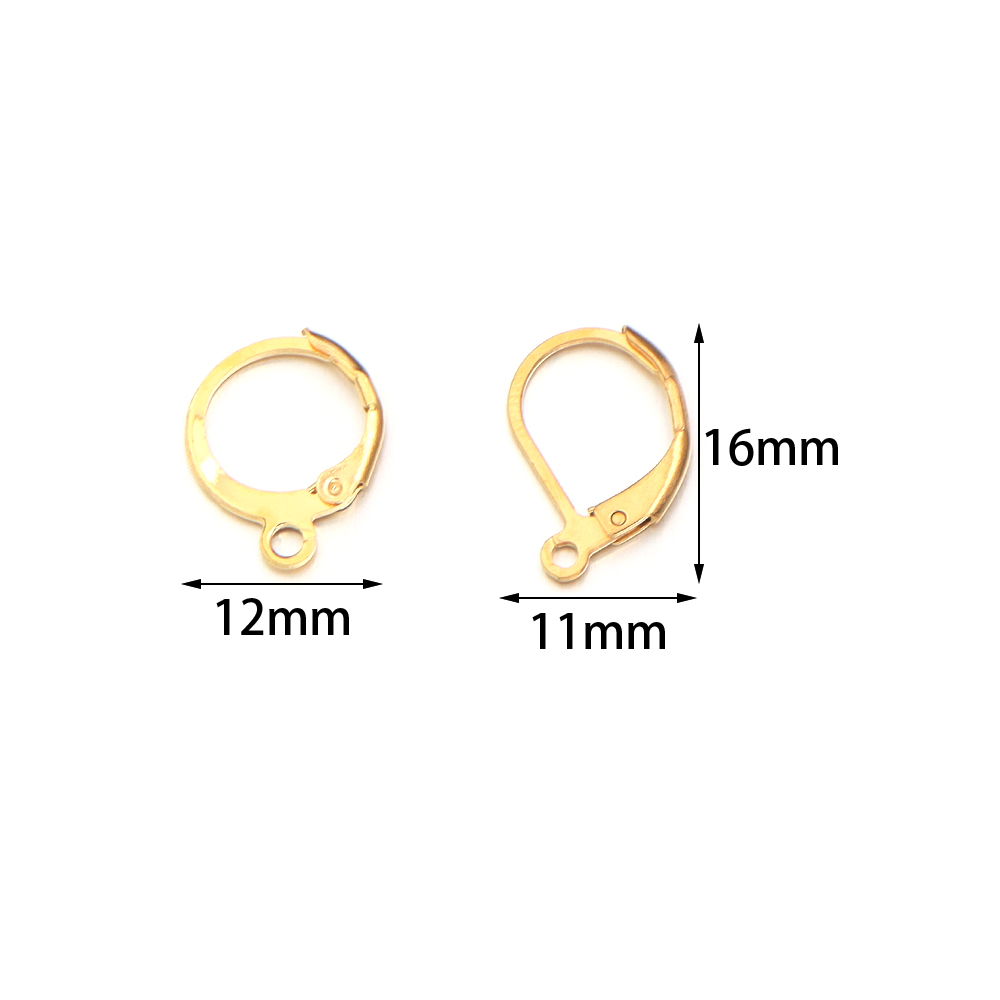 20pcs/lot Stainless Steel Ear  - Circle Hook Set ulasan dan harga