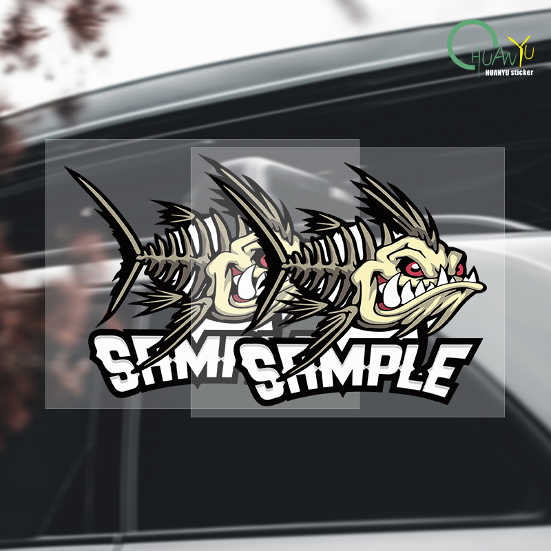 Car Sticker Fishing Creative C - Tackle Box ulasan dan harga