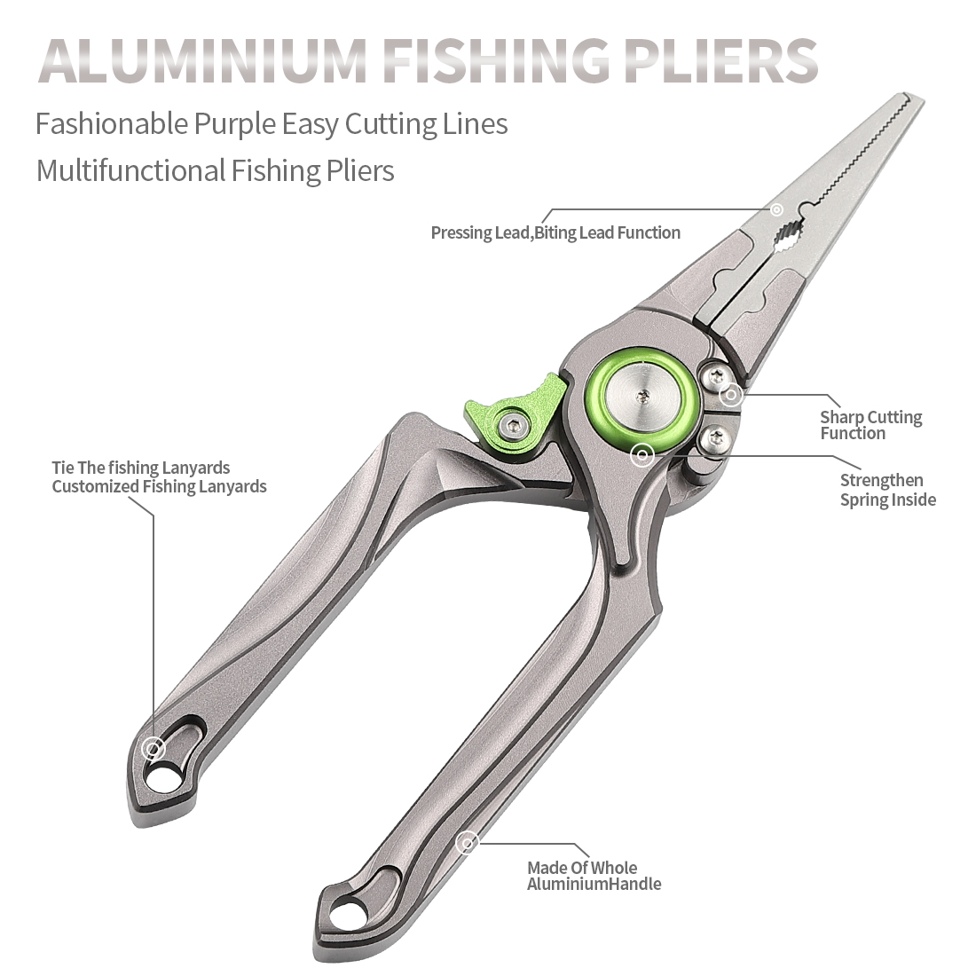 Full Aluminum Hook Removal Sal - Fishing Pliers ulasan dan harga