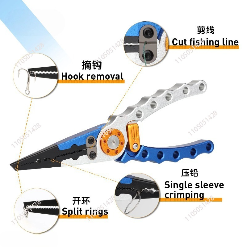 Aluminum Fishing Tackle Pliers - Fishing Pliers ulasan dan harga