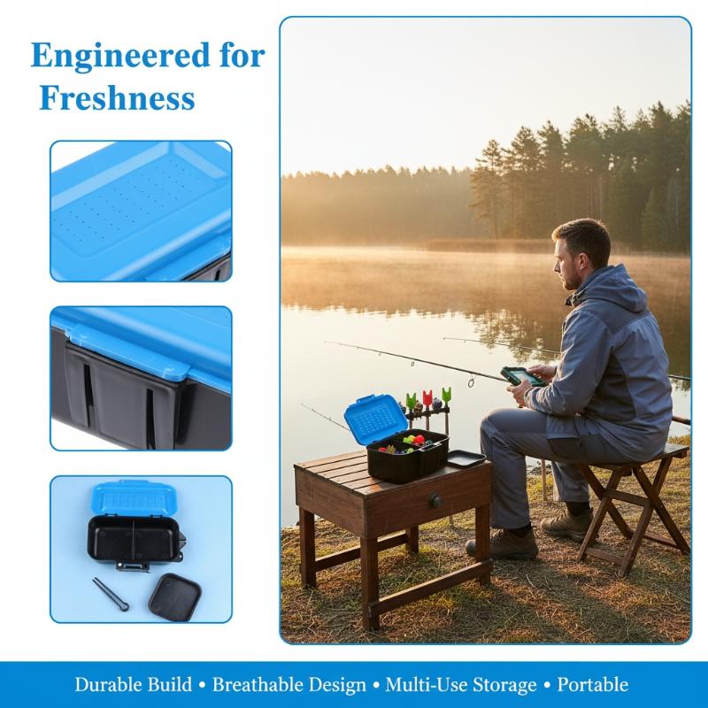 Portable Fishing Lure Box Case - Fishing Equipment Storage ulasan dan harga