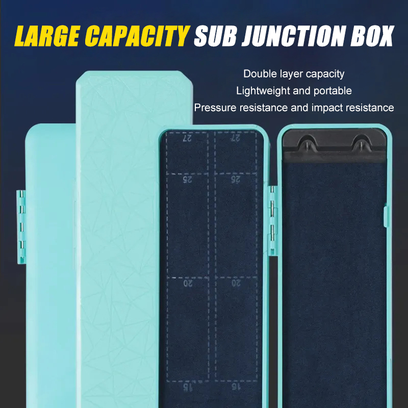 Mini Cable Box Simple Fishing  - Fishing Equipment Storage ulasan dan harga