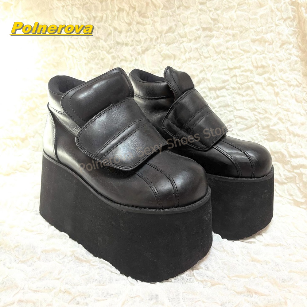 Gothic Punk Women Platform Ank - Circle Hook Set ulasan dan harga