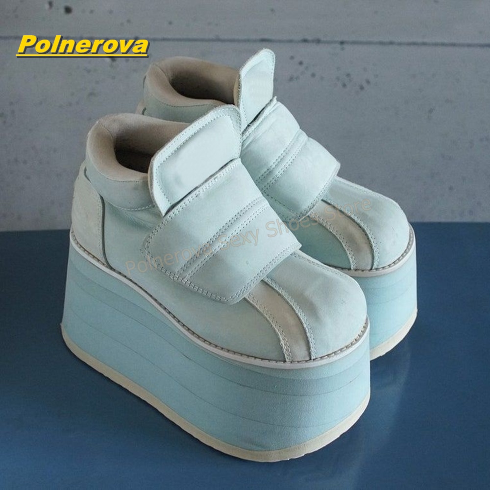Gothic Punk Women Platform Ank - Circle Hook Set ulasan dan harga