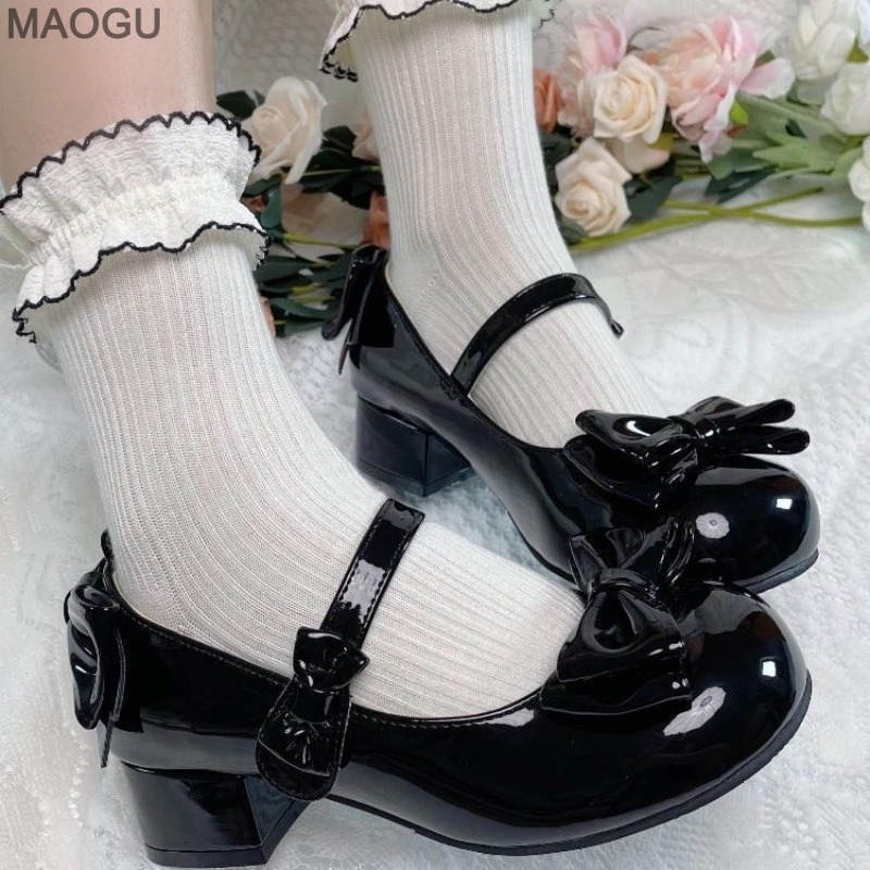 Cute Round Toe Women's Mary Ja - Circle Hook Set ulasan dan harga
